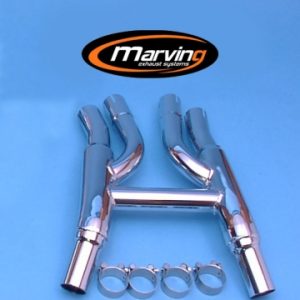 Tube de Raccord pour Yamaha XJ 900 Non Homologué Chromé 1984-1985