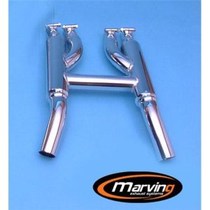 Tube de Raccord pour Yamaha XJ 650 Non Homologué Chromé 1980-1983