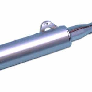 Silencieux Rond GTS 1000 Ø104 Chromé Revêtement Alu Homologué 1993-1996