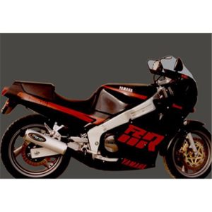 Pot 4en1 FZ 750 Ligne Complète Super Endurance Noire Non Homologuée 1985-1993