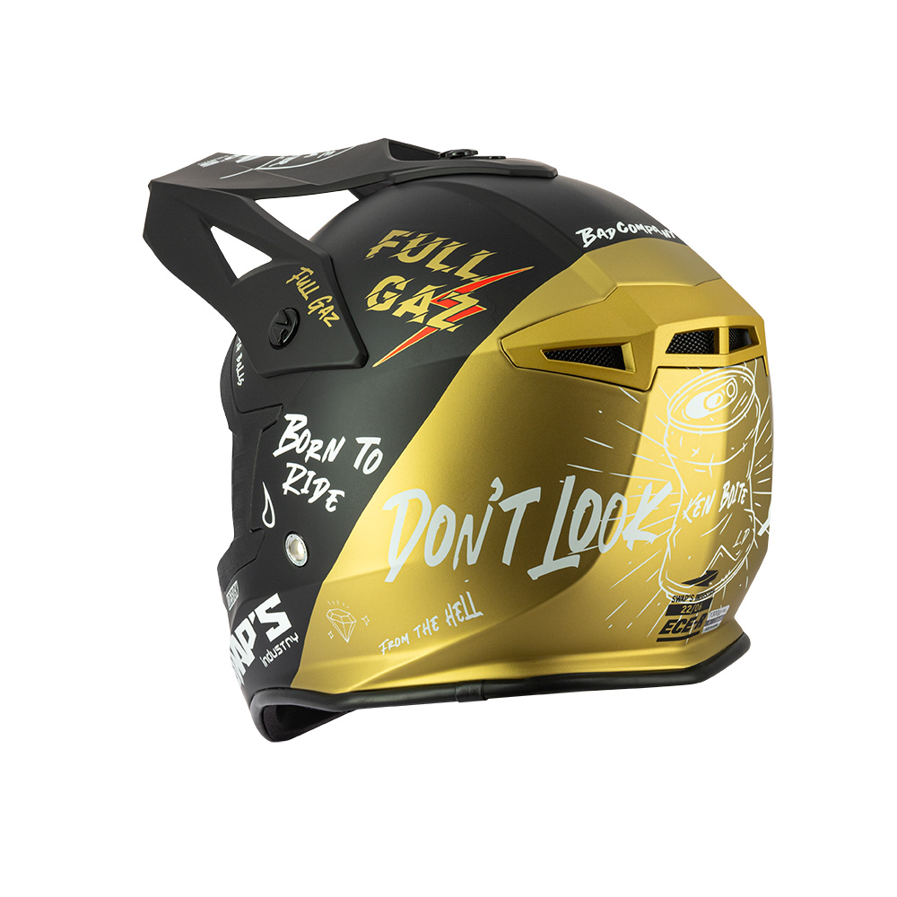 Casque Cross BLUR S818 FullGaz L – Image 2