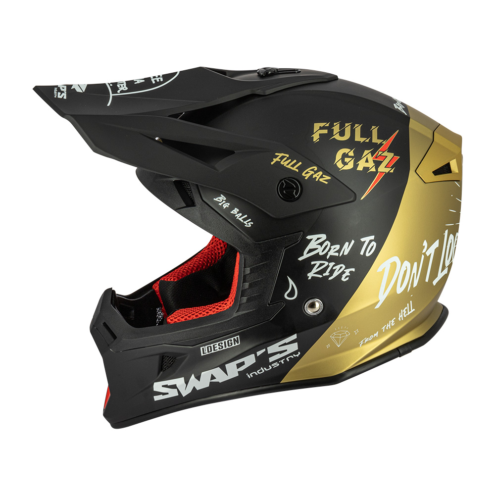 Casque Cross BLUR S818 FullGaz L – Image 4