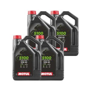 5100 4T 10W40 - 4L - Technosynthese® (semi-synthèse) - Ester - Carton de 4 de marque MOTUL
