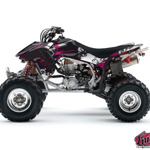 Kit Déco Quad Trash Honda 450 TRX Noir Rose () 2004-2005