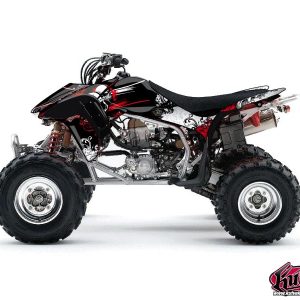 Kit Déco Quad Trash Honda 450 TRX Noir Rouge () 2006-2007