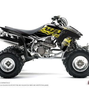 Kit Déco Quad Eraser Fluo Honda 450 TRX Jaune () 2008-2009