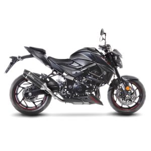 Silencieux LV ONE EVO Fibre de Carbone GSX-S 750/Z ABS - Homologué 2017-2020