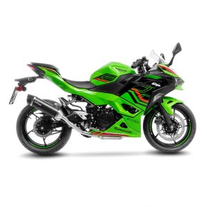 Silencieux LV ONE EVO Fibre de Carbone NINJA 400 - Homologué 2018-2023
