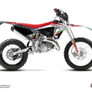 Kit Deco Moto Cross Mantova Fantic 125 XE Vert 2021-2022