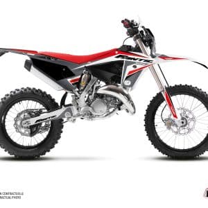 Kit Deco Moto Cross Mantova Fantic 125 XE Noir 2021-2022