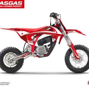 Kit Deco Moto Cross Rush GASGAS MC-E 5 Rouge 2021-2022