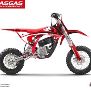 Kit Deco Moto Cross Rush GASGAS MC-E 5 Noir 2021-2022