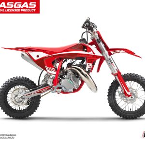 Kit Deco Moto Cross Rush GASGAS MC 50 Rouge 2021-2023