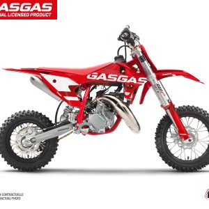 Kit Deco Moto Cross Stella GASGAS MC 50 Rouge 2021-2023