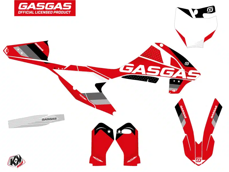 Kit Deco Moto Cross Stella GASGAS MC 65 Noir 2021-2023 – Image 2