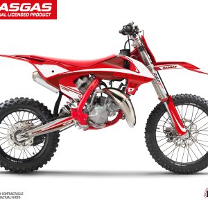 Kit Deco Moto Cross Rush GASGAS MC 85 Rouge 2021-2023