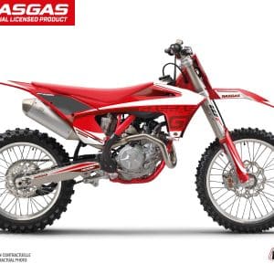 Kit Deco Moto Cross Rush GASGAS MC 125 Rouge 2021-2023
