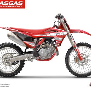 Kit Deco Moto Cross Flash GASGAS MC 125 Rouge 2021-2023
