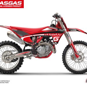 Kit Deco Moto Cross Rush GASGAS MCF 250 Noir 2021-2023