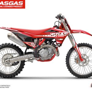 Kit Deco Moto Cross Flash GASGAS MCF 250 Noir 2021-2023
