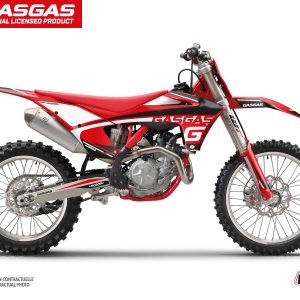 Kit Deco Moto Cross Rush GASGAS MCF 450 Noir 2021-2022