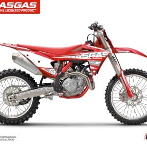 Kit Deco Moto Cross Flash GASGAS MCF 450 Rouge 2021-2022