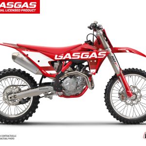 Kit Deco Moto Cross Stella GASGAS MCF 450 Rouge 2021-2022