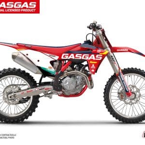 Kit Deco Moto Cross SX-K21 GASGAS MCF 450 Rouge 2021-2022