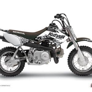 Kit Deco Moto Cross Predator Honda 50 CRF Blanc 2007-2012