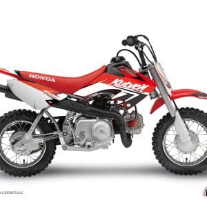 Kit Deco Moto Cross Stage Honda 50 CRF Rouge 2007-2012