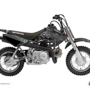 Kit Deco Moto Cross Zombies Dark Honda 50 CRF Noir 2007-2012