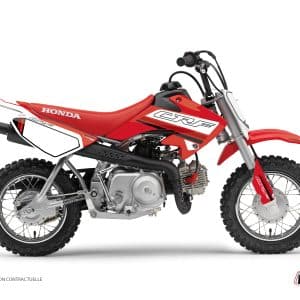 Kit Deco Moto Cross First Honda 50 CRF Rouge 2007-2012