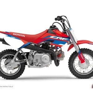 Kit Deco Moto Cross League Honda 50 CRF Rouge 2007-2012
