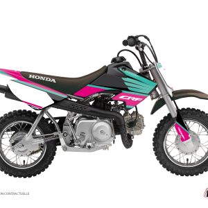 Kit Deco Moto Cross Wing Honda 50 CRF Turquoise 2007-2012