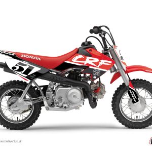 Kit Deco Moto Cross Rask Honda 50 CRF Noir 2007-2012