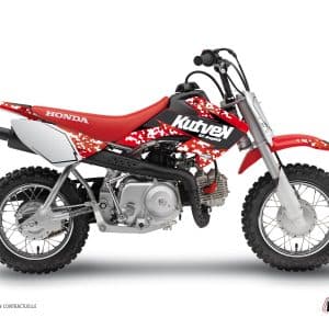 Kit Deco Moto Cross Predator Honda 50 CRF Rouge 2013-2023