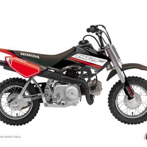 Kit Deco Moto Cross First Honda 50 CRF Noir 2013-2023