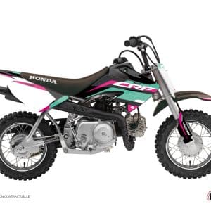 Kit Deco Moto Cross League Honda 50 CRF Turquoise 2013-2023