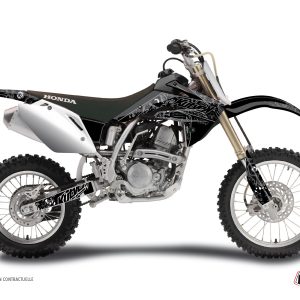 Kit Deco Moto Cross Zombies Dark Honda 125 CR Noir 1993-1994