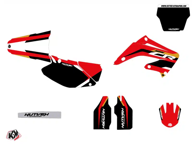 Kit Deco Moto Cross League Honda 125 CR Gold 1993-1994 – Image 2