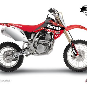 Kit Deco Moto Cross Predator Honda 125 CR Rouge 1995-1997