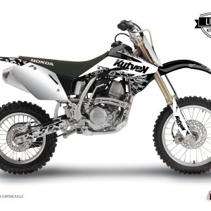 Kit Deco Moto Cross Predator Honda 125 CR Blanc 1998-1999