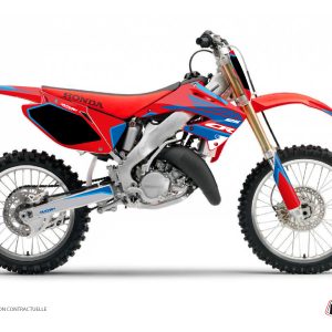 Kit Deco Moto Cross Dyna Honda 125 CR Bleu 1998-1999