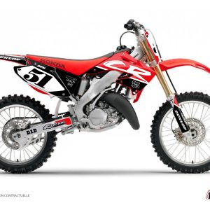 Kit Deco Moto Cross Dyna Honda 125 CR Noir 2000-2001