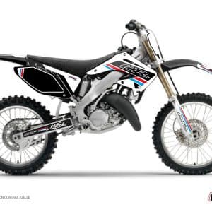 Kit Deco Moto Cross First Honda 125 CR Blanc 2002-2003