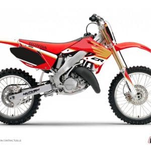 Kit Deco Moto Cross Wing Honda 125 CR Blanc 2002-2003