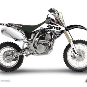 Kit Deco Moto Cross Predator Honda 150 CRF Blanc 2007-2024