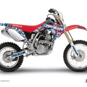 Kit Deco Moto Cross Freegun Eyed Honda 150 CRF Rouge 2007-2024
