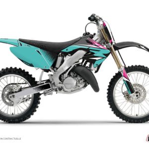 Kit Deco Moto Cross Nasting Honda 250 CR Turquoise 1991-1992