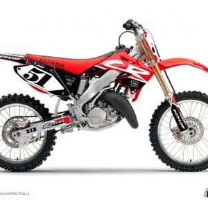 Kit Deco Moto Cross Rask Honda 250 CR Noir 1993-1994